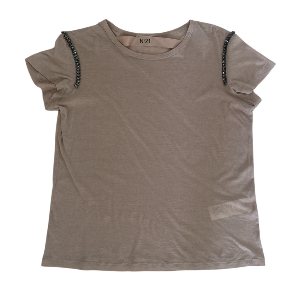 GILMAR Women Cotton tshirt with stones size 40